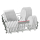 Zmywarka Bosch SMI4EVS04E, 59,8cm, 14kpl, Home Connect, EfficientDry, Rackmatic, AquaStop, VarioFlex - ilość koszy 3 - 1516388 - zdjęcie 4